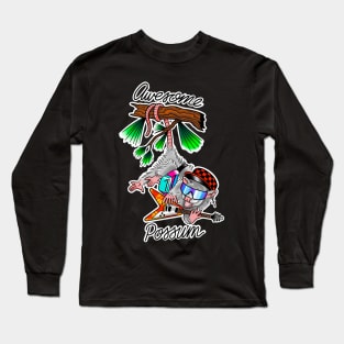 Sawdust Design Awesome Possum Long Sleeve T-Shirt